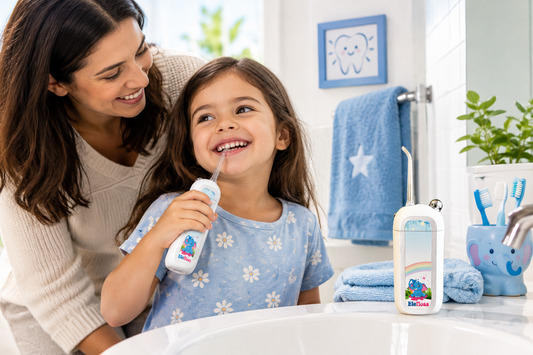 Children's Water Flosser: How to Make Flossing Easier, Safer and More Consistent